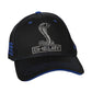 Shelby Basecap Shelby Super Snake Blue Stitch Schwarz