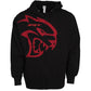 Dodge SRT Hellcat Kapuzenjacke Sweatjacke Schwarz