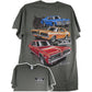 Ford Mercury Cougar T-Shirt mit Mercury Cougar Logo Motiv Military Green