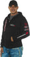 Dodge Charger Kapuzenjacke Sweatjacke mit Dodge Charger Logo Collage Schwarz