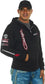 Dodge Charger Kapuzenjacke Sweatjacke mit Dodge Charger Logo Collage Schwarz