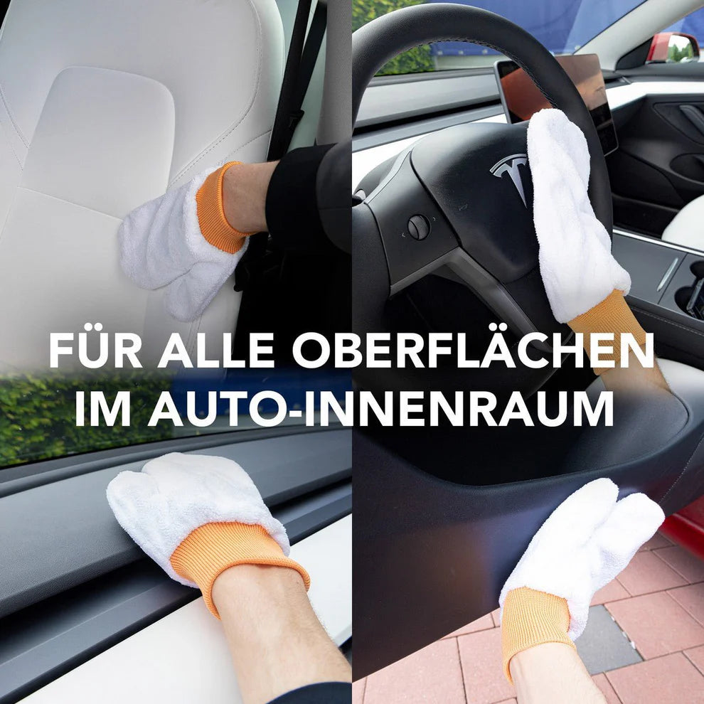 CLEANEXTREME Set Auto-Innenreiniger + Mikrofaser-Reinigungshandschuh Innenraum