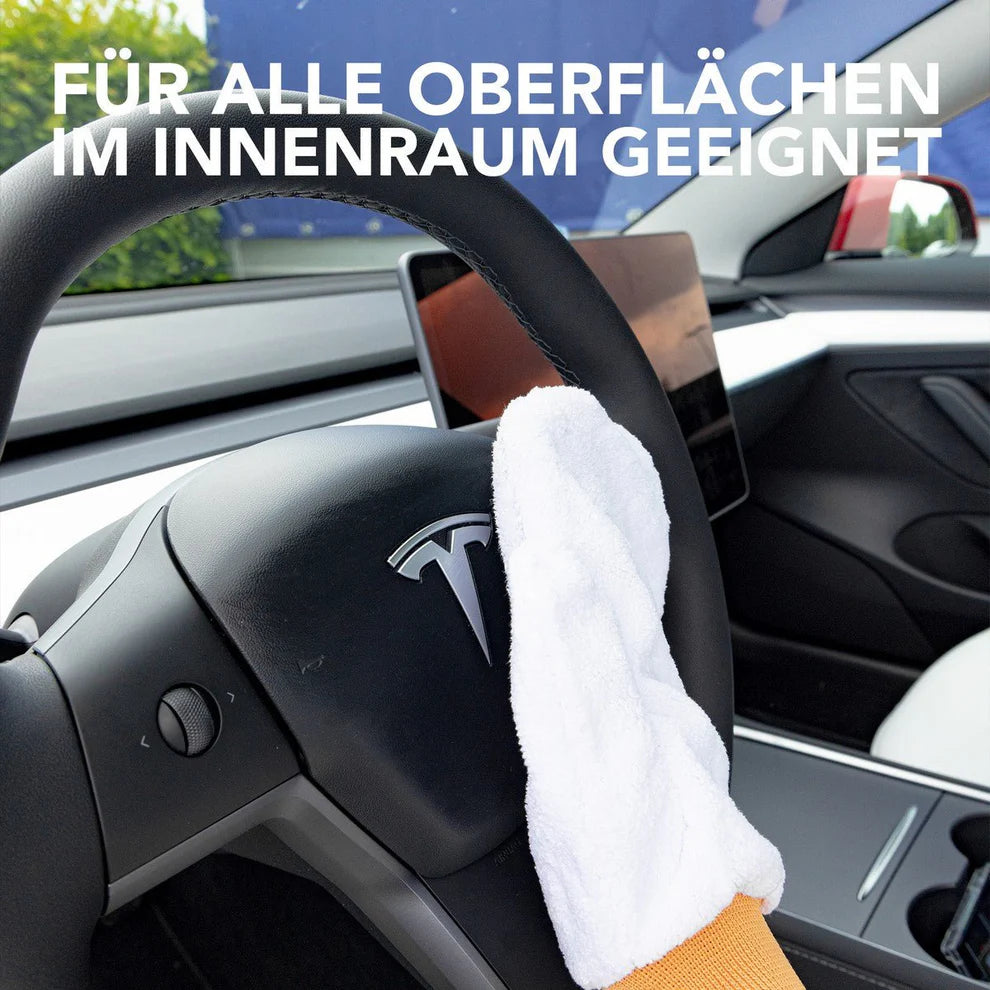 CLEANEXTREME Set Auto-Innenreiniger + Mikrofaser-Reinigungshandschuh Innenraum