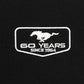 Ford Mustang Kapuzenjacke Mustang 60 Years Logo Schwarz - Limited Edition