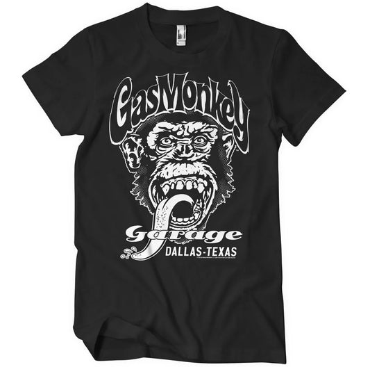 Gas Monkey Garage - Dallas, Texas T-Shirt Schwarz