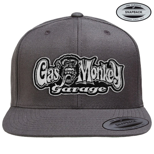 Gas Monkey Garage Snapback Cap Anthrazit