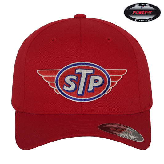 STP Logo Patch Flexfit Cap Rot