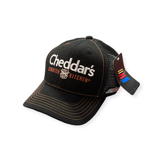 Kyle Busch Racing Uniform Trucker Cap Cheddars Schwarz