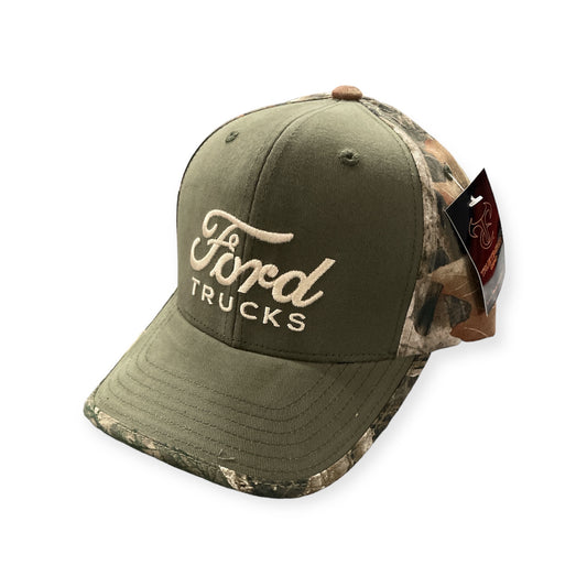 Ford Trucks Basecap Ford Trucks Logo True Timber Camo