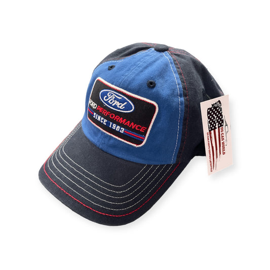 Ford Performance Basecap Ford Performance Logo Patch Blau