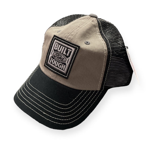 Ford Trucks Trucker Cap Ford Built Tough Cap Charcoal/Schwarz