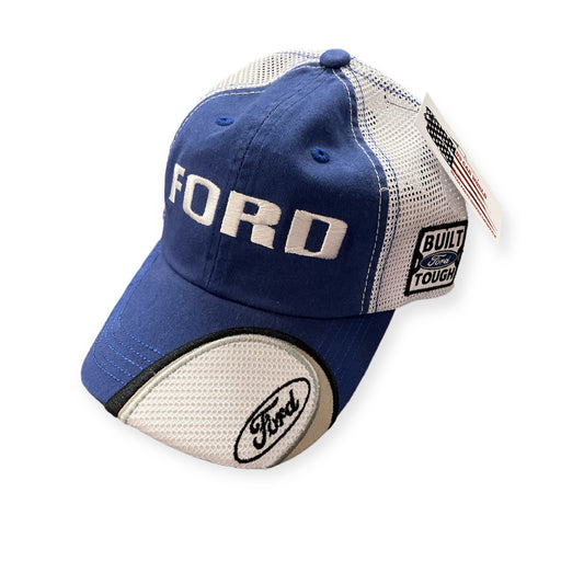 Ford Trucks Trucker Cap Ford Built Tough Cap Blau/Weiß