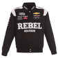 NASCAR Jacke Kyle Busch RCR Racing REBEL Bourbon Uniform Jacke Schwarz