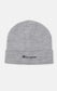 Champion BEANIE Wintermütze Strickmütze Unisex Hellgrau 804671